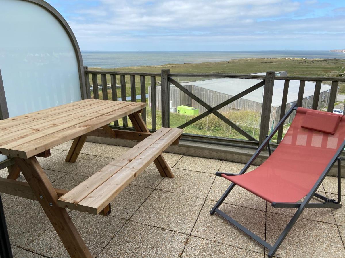 Appartamento La mer vue d'en haut , duplex à la naturelle sur la côte d'opale Wimereux Esterno foto